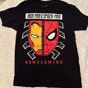 Iron Man & Spider-Man Graphic T-Shirt